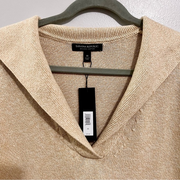 NWT Banana Republic Sailor Sweater in Iced Latte Beige MSRP$90 SOLD OUT ONLINE - Picture 6 of 16